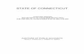 STATE OF CONNECTICUT · 2008-05-16 · state of connecticut auditors of public accounts kevin p. johnston ♦ robert g. jaekle auditors' report department of consumer protection for
