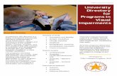 TSBVI Outreach Programs · TSBVI Outreach Programs . University Directory for Programs in Visual Impairments . About this Directory . Contained in this directory is a listing of programs