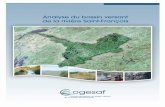 Analyse du bassin versant - Cogesaf · Analyse du bassin versant de la rivière Saint-François Photos de la page couverture : • Image Landsat7 ETM+, résolution 15 m, 1999-2003,