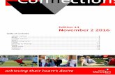 senior school - Ballarat Clarendon · PDF file senior school This edition of College Connections gives us a great opportunity to thank and congratulate many people for their involvement