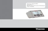 Thermo Scientific AquaPro™ Multi-Input Process Analyzer ... · Thermo Scientific AquaPro Analyzer User Guide 1 Preface This instruction manual describes the use of the Thermo Scientific