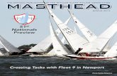 MASTHEAD THE OFFICIAL PUBLICATION OF THE SHIELDS … · The Masthead is the official publication of the Shields Class Sailing Association. Opinions expressed do not necessarily reflect