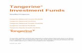 Tangerine Investment Funds · any interim management report of fund performance filed after those annual management reports of fund performance. These documents are incorporated by