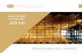 RAPPORT ANNUEL 2016 - Europa · 2017-04-28 · isbn 978-92-829-2280-4 issn 2467-1320 doi:10.2862/16161 rapport annuel 2016 / panorama de l’annÉe fr panorama de l’annÉe cour