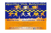 SCB 4 T Bulletin Automne... · 2020-03-08 · Dijon - 1er au 7 août 2016 Dédiée au cyclotourisme, la Semaine Fédérale Internationale accueille aussi les marcheurs et amateurs
