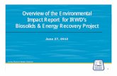 Overview of the Environmental Impact Report for IRWD’s ... · • Project modifies the Michelson Water Recycling Plant (MWRP) Phase 2 and 3 Capacity Expansion Project • Phase