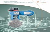 Jamesbury® Wafer-Sphere® High-Performance Butterfly Valves · 2011-12-19 · Wafer-Sphere high-performance butterfly valves Tighter, more reliable sealing What turns an ordinary