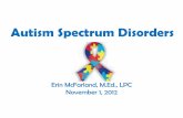 Autism Spectrum Disorders - School Based HealthAlthough there is no cure for Autism Spectrum Disorders, many children’s symptoms improve with treatment and age. Therapies and behavioral