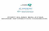 PORT KLANG MALAYSIA - Port Klang Authority - Home · - Page 2 1.1 Location & General Overview 1.2 Port Limits 1.3 General directions for navigation 1.4 Anchorages 1.5 Tides & Tidal