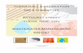 TUENA HALL & RECREATION AREA COMMITTEE BATHURST STREET … · 2018-07-10 · tuena hall & recreation area committee bathurst street tuena. nsw. 2583 wastewater management report prepared