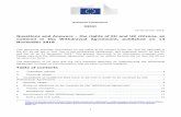 Questions and Answers the rights of EU and UK citizens, as ... · PDF file 11/26/2018  · EU law on free movement of EU citizens – what does it cover? Under current EU law, EU citizens