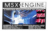 Redaktioneel - MSX · 2019-05-30 · KOLOFON Mu-rl',lill! is een IÁ!gore ron de ,emigil'9 t.aSHrgre. Zaallloml Redaktioneel lelllden. il'9eiclmen bij de lorrer ron looplllndel en