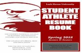 Lock Haven University STUDENT ATHLETE · Lock Haven University Athletic Department Oct 2016-August 2017 • Participated in game management and preparation for various sports. •