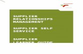 SUS Supplier Manual - Transnet Engineering€¦ · Web viewSupplier Relationships Management (SRM) is one of these initiatives to implement enabling technology to support its vision.