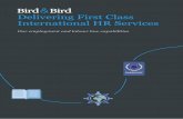 Delivering First Class International HR Services/media/pdfs/brochures/... · Delivering First Class International HR Services Our employment and labour law capabilities “The lawyers
