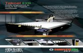 Tekcel EXR - CNC Router Tooling, CNC Tooling, Router ... · TOOL CHANGE SYSTEM Automatic - 17 seat tool bay (Pop Up/Down - Pneumatic) Automatic - 10 seat tool bay (Pop Up/Down - Pneumatic)