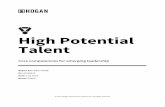 High Potential Talent - Hogan Assessments...strategic networks and relationships Confident, independent, self-reliant, and reluctant to depend on others. Gregarious, outgoing, and