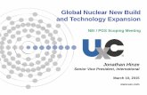 Global Nuclear New Build and Technology Expansionglobalnexusinitiative.org/wp-content/uploads/2015/06/...2015/03/10  · Global Nuclear New Build and Technology Expansion NEI / PGS