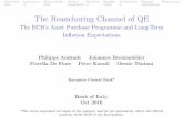 The Reanchoring Channel of QE - Banca D'Italia · Overview Literature Event study Model Solution Results Conclusion FiguresReferences The Reanchoring Channel of QE The ECB’s Asset