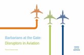 Barbarians at the Gate: Disruptors in Aviation · Aircraft market outlook 2015-2034 SUPPLY Deliveries: ~6-7% of fleet Other factors: ~1% ... Shift in global economic power 82% 59%