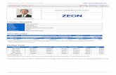 ZEON CORPORATION 4205 - Bridge Salon...2020/01/08  · The sales for the second quarter of the fiscal year March 2020 were 163.4 billion yen, down 5.7 billion yen year on year. The