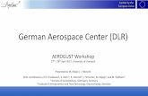 German Aerospace Center (DLR)...German Aerospace Center (DLR) AEROGUST Workshop 27 th- 28 April 2017, University of Liverpool Presented by M. Ripepi / J. Nitzsche With contributions