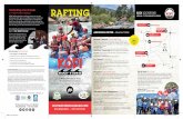 Celebrating over 30 years RAFTING - Buena Vista KODI ... · From family-friendly floats to whitewater ... Inflatable Kayak Duckies Experience the thrill of your own boat in these