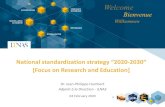 National standardization strategy “2020-2030 [Focus on ... · Technopreneurship: mastering smart ICT, standardization . and digital trust for enabling next generation of ICT solutions”