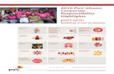 2016 PwC Ghana Corporate Responsibility Highlights...Corporate Responsibility Highlights Publication 2 A Message From The West Africa Corporate Responsibility Leader 3 Leadership Structure