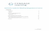 Instructor Guide for MindTap Integration in Canvasassets.cengage.com/pdf/gui_mt-inst-Integration-in-canvas.pdf · Canvas Integration Page 3 7/8/2015 Add the Cengage Integration Tool