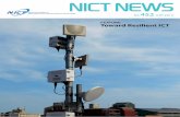 FEATURE Toward Resilient ICT - NICT-情報通信研究機構 · Toward Resilient ICT Building Information and Communications Infrastructure Resilient to Major Disasters. NICT NS N