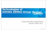 Technologies of SHOWA DENKO GroupAutomotive coating (OEM coatings, refinishing, interiors), construction, painting/coating for electronics, adhesive, etc. 60°C or higher Low-temperature
