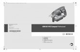 GBH 36 V-EC Compact Professional · 2018-12-13 · Robert Bosch Power Tools GmbH 70538 Stuttgart GERMANY 1 609 92A 1VN (2013.12) PS / 56 ASIA GBH 36 V-EC Compact Professional en Original