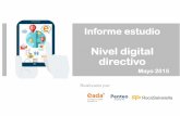 Resultados estudio Nivel digital directivoblogs.eada.edu/.../07/Estudio-Competencias-digitales1.pdf · 2015-07-02 · Investigación basada en las 8 competencias básicas que debe