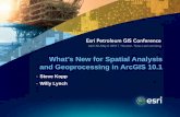 What’s New for Spatial Analysis and Geoprocessing in ArcGIS 10 · Sharing Analysis and Workflows in 10.1 • Sharing a Package -GIS Professional to GIS Professional -Sharing corporate
