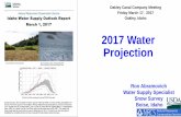 2017 Water Projection - USDA · 2017 Water Projection. Ron Abramovich. Water Supply Specialist. Snow Survey. Boise, Idaho . Oakley Canal Company Meeting. Friday March 17, 2017. Oakley,