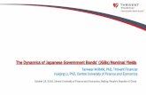 The Dynamics of Japanese Government Bonds’ (JGBs) Nominal ... · The Dynamics of Japanese Government Bonds’ (JGBs) Nominal Yields Tanweer AKRAM, PhD, Thrivent Financial Huiqing
