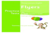 A01 PTP CYLET FLYERS TB 6561 FMenglishonlineclub.com/pdf/YLE Practice Tests Plus for Flyers. Teachers Guide...Test 2, Reading & Writing Part 2 45 Reading & Writing Test 2, Reading