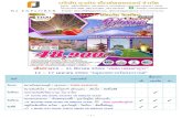 เดินทาง มีนาคม 2563 เทศกาลชมซากุระ หยุดเทศกาลวันสงกรานต์ BLOSSOM 6D.pdf · ~ 1 ~ เดินทาง26