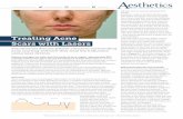 Treating Acne Scars with Lasers - Dr Firas Al-Niaimi · acne scar, the aim of laser treatment is to stimulate the skin to produce collagen through creating a wound in the epidermis.