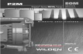 P2M EOM - Wilden Pumps · WIL-10180-E-02 1 WILDEN PUMP & ENGINEERING, LLC TEMPERATURE LIMITS: Polypropylene 0°C to 79.4°C 32°F to 175°F Acetal –28.9°C to 65.6°C –20°F to