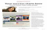 Hinrich Global Trade Leader profile - Amazon S3 · Achieve your full potential Learn Earn your master’s degree On the way to success “Success, for me is maximizing one’s potential
