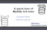 mysql 8 roles - FOSDEMA long coveted feature ﬁnally arrives Roles overview ‣ Available since MySQL 8.0.0 ‣ Created like an user ‣ Granted like privileges ‣ Need to be activated