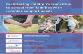 Facilitating children’s transition to school from …...Facilitating children’s transition to school from families with complex support needs SUE DOCKETT, BOB PERRY & EMMA KEARNEY