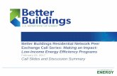 Making an Impact: Low-Income Energy Efficiency Programs€¦ · Low-Income Energy Efficiency Programs February 23, 2017 Call Slides and Discussion Summary. ... Making an Impact: Low-Income