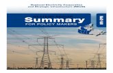 Summary WESTERN REGION FOR POLICY MAKERS WR-SPM · The Summary for Policy Makers (SPM) of the western dialogue on . Regional Electricity Cooperation and Strategic Infrastructure (RECSI)