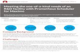 Meeting the one-of-a-kind needs of an R&D facility … Success Story...“I think AKWIRE [now Prometheus Scheduler] adds so much to IBM Maximo than using Maximo alone. Maximo is not