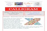 2017 February Calligram - Tulsa · March 4, 2017 Beginning Italic with Marj Miller (p. 4) March 14, 2017 Beginning Copperplate, Pam Neumann (p. 3) March 27, 2017 CGO Meeting April