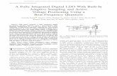 A Fully Integrated Digital LDO With Built-In Adaptive ...people.ece.umn.edu/groups/VLSIresearch/papers/2018/... · voltage quantizer by a pair of voltage-controlled oscillator and