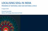 LOCALISING SDGs IN INDIAniti.gov.in/sites/default/files/2019-08/2_Planning... · 100 denoting the best Weightage Adopted equal weights for each indicator in line with the ... Odisha